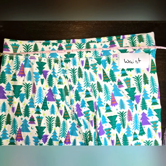 Christmas Tree Print Pajamas Adults New XXL Unisex - Picture 11 of 15